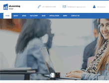 Tablet Screenshot of elearningscript.com